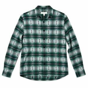 Standard/Cloth Long Sleeve Plaid Patterned Cotton Shirt